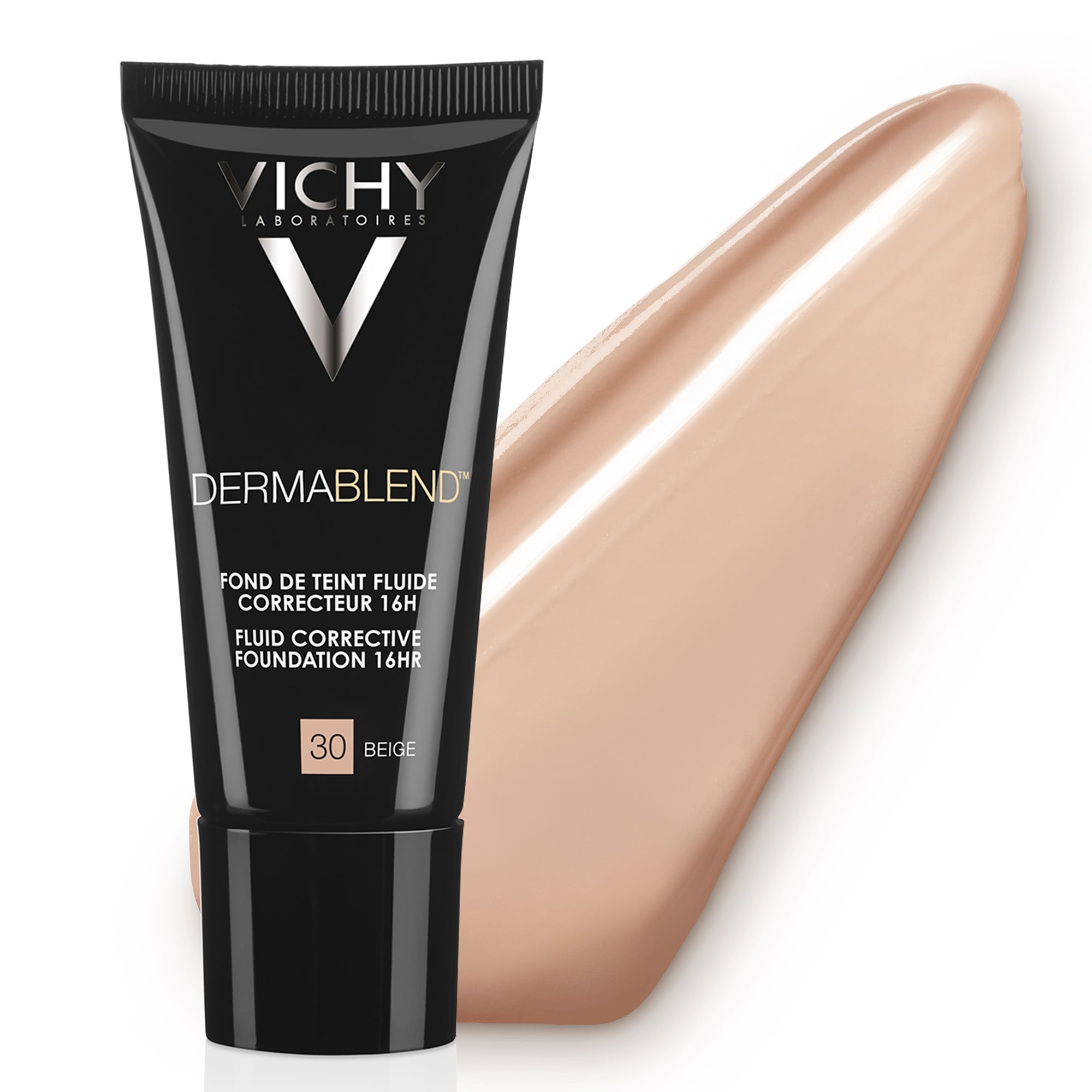 Vichy Dermablend Fondotinta Correttivo Fluido 16h n.30 Beige 30mL