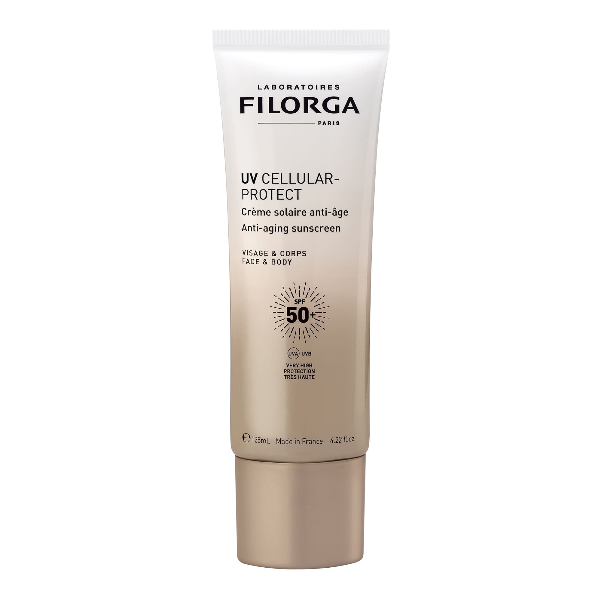 Filorga - Uv Cellular Protect Body SPF50+ - Crema Solare Anti-Età Viso E Corpo 125 ml