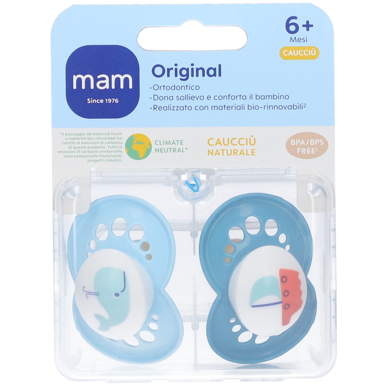 MAM ORIGINAL 6+ CAUC MASCH 2PZ