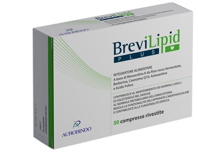 Brevilipid Plus Integratore di Monacolina K 30 Compresse