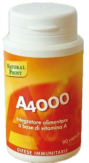 A 4000 Natural Point - Integratore per le difese immunitarie - 90 capsule A 4000 Natural Point - Integratore per le difese immunitarie - 90 capsule