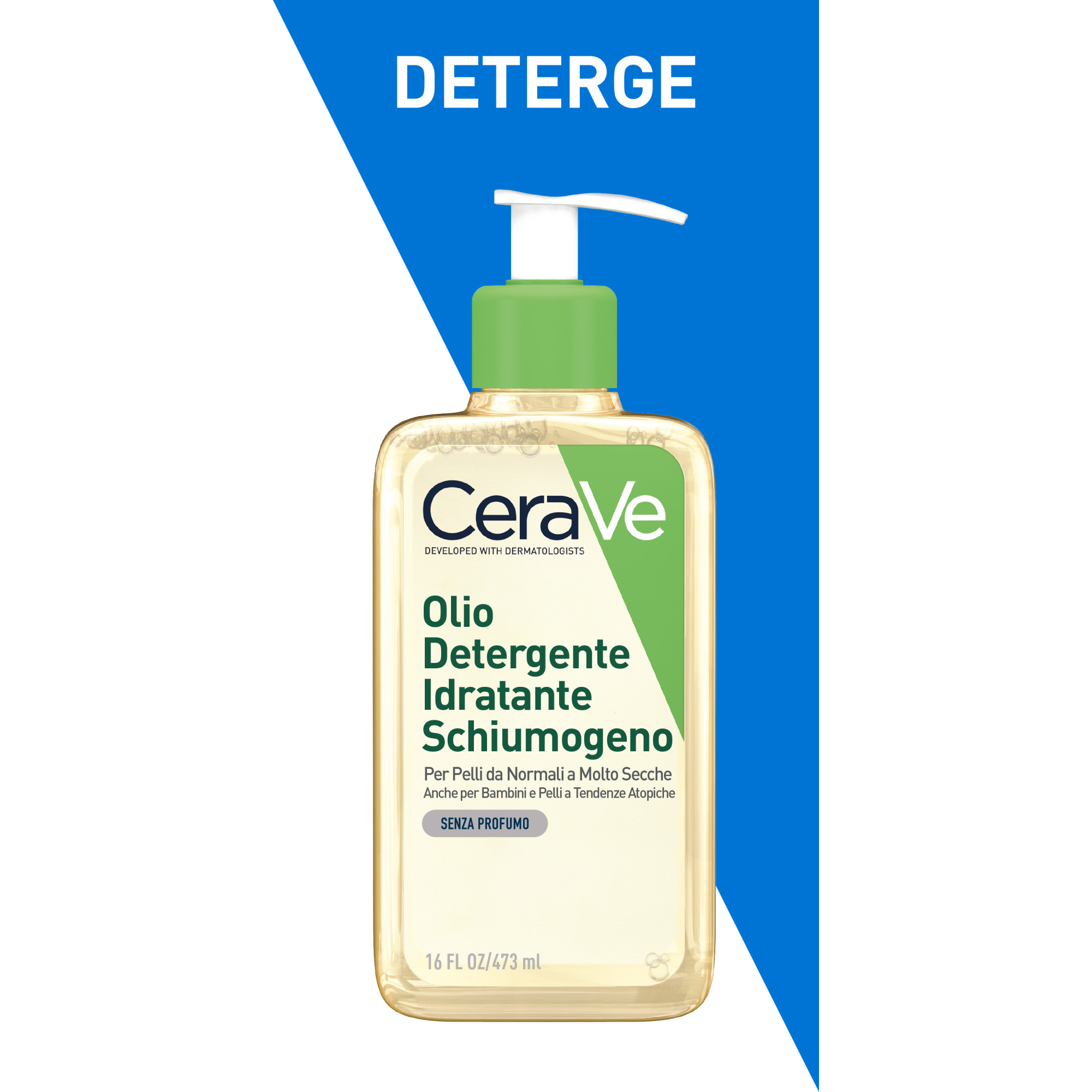 CeraVe Lozione Idratante Intensiva per Pelle Secca e Molto Secca con Sensazione di Prurito, con Hydro-Urea e Burro di Karité, idrata intensamente la pelle e da sollievo immediato alla sensazione di prurito, 473 ml