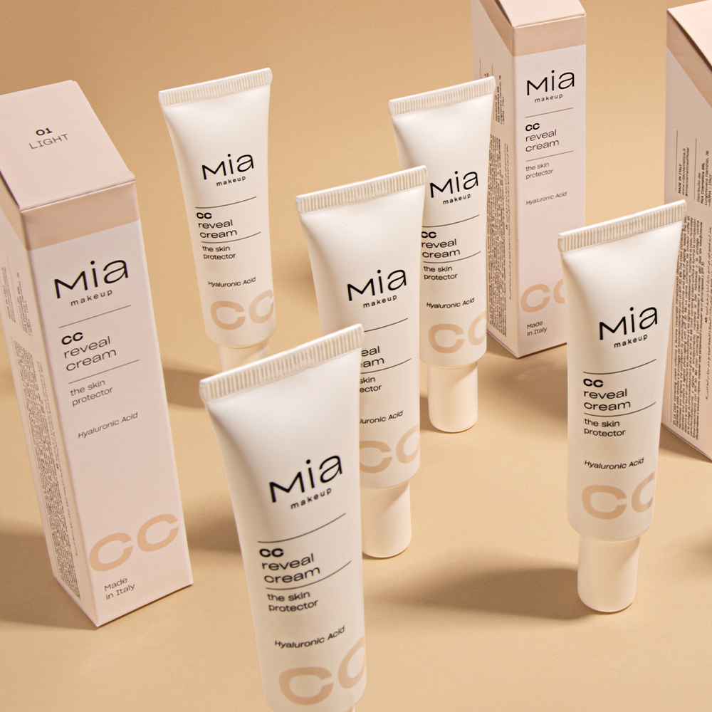 Mia Makeup - CC Reveal Cream The Skin Protector - Crema Perfezionatrice N.01 Light 