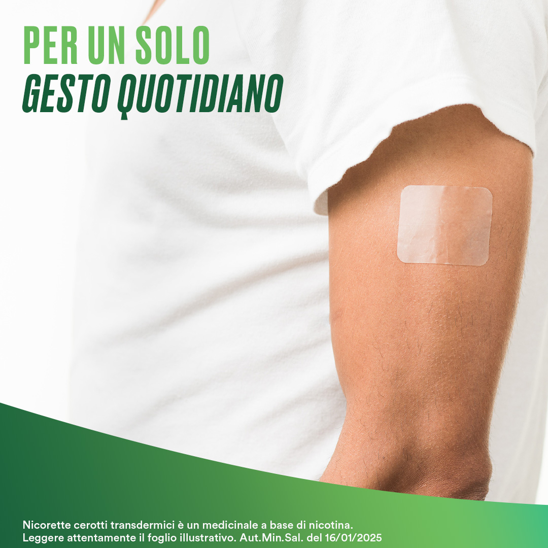 Nicorette 7 Cerotti Transdermici 15 mg Smettere di Fumare Nicorette 7 Cerotti Transdermici 15 mg Smettere di Fumare