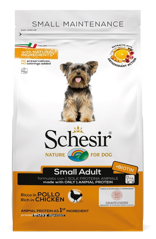 SCHESIR DOG MANT POLLO S 2KG