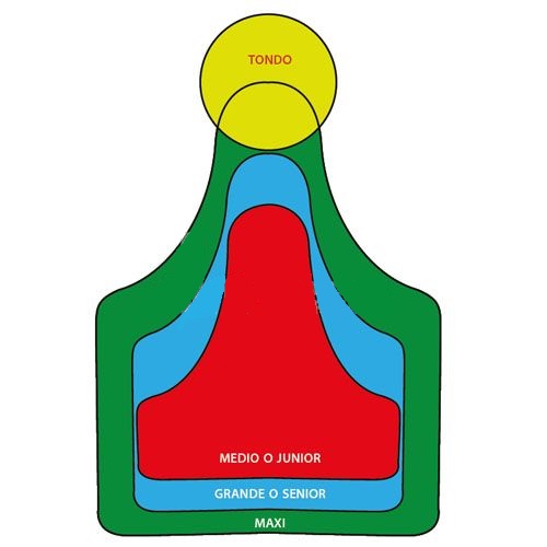 MARCA NON NUMERATA MAXI FEMMINA GIALLA CAD. (REF. 00401/G) - ALLFLEX