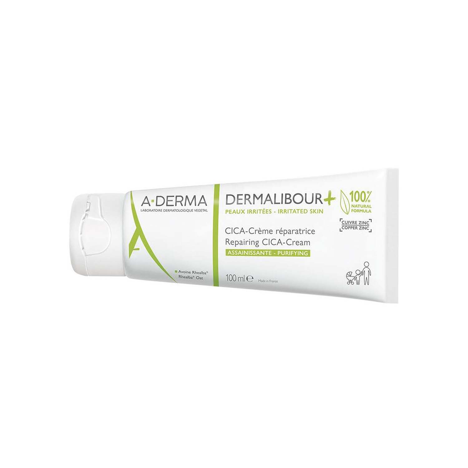 A-Derma Dermalibour+ - Cica Crema Ristrutturante Purificante Per Pelle Irritata E Fragile 100 ml