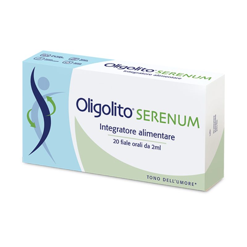Pegaso Oligolito Serenum 20 Fiale Da 2 ml - Integratore Per Il Tono Dell'Umore