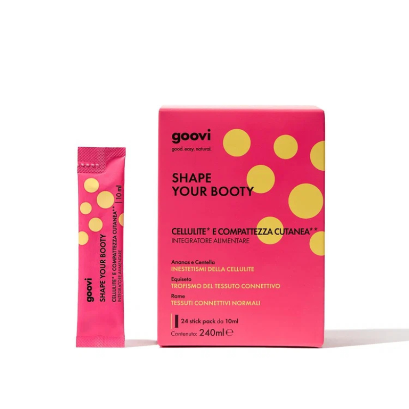 Goovi Shape Your Booy Cellulite E Compattenza Cutanea 24 Stick - Integratore Anticellulite