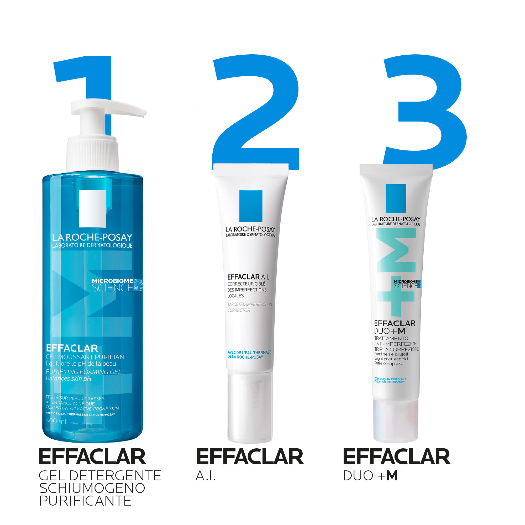 La Roche-Posay Effaclar A.I. - Crema Per Pelle Mista, Grassa O A Tendenza Acneica 15 ml