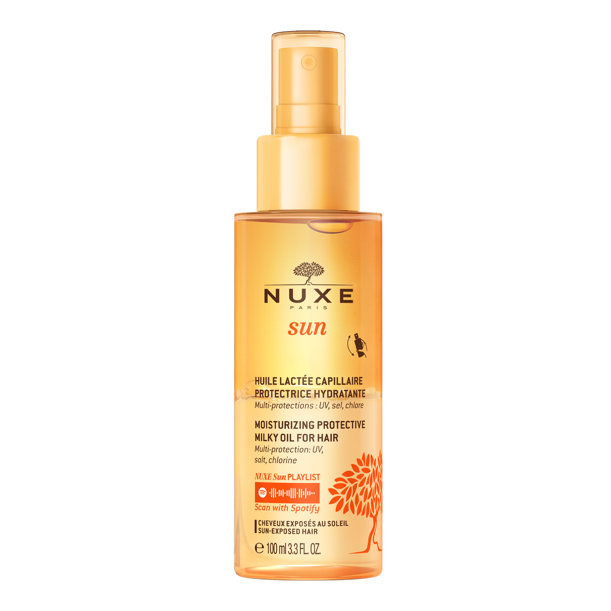 Nuxe - Sun - Olio Latte Protettivo Per Capelli 100 ml