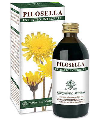 Dr. Giorgini Estratto Integrale di Pilosella Integratore Diuretico 200 ml Dr. Giorgini Estratto Integrale di Pilosella Integratore Diuretico 200 ml