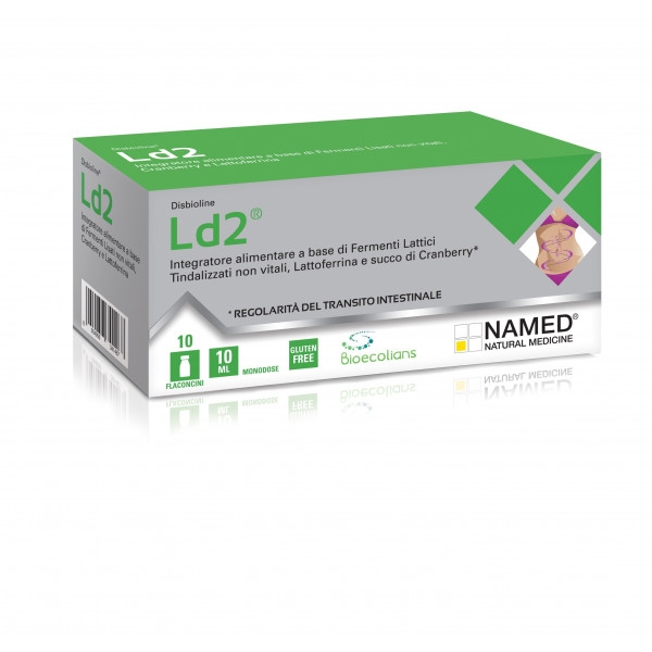 Named LD2 - integratore Di Fermenti Lattici - 10 Flaconcini