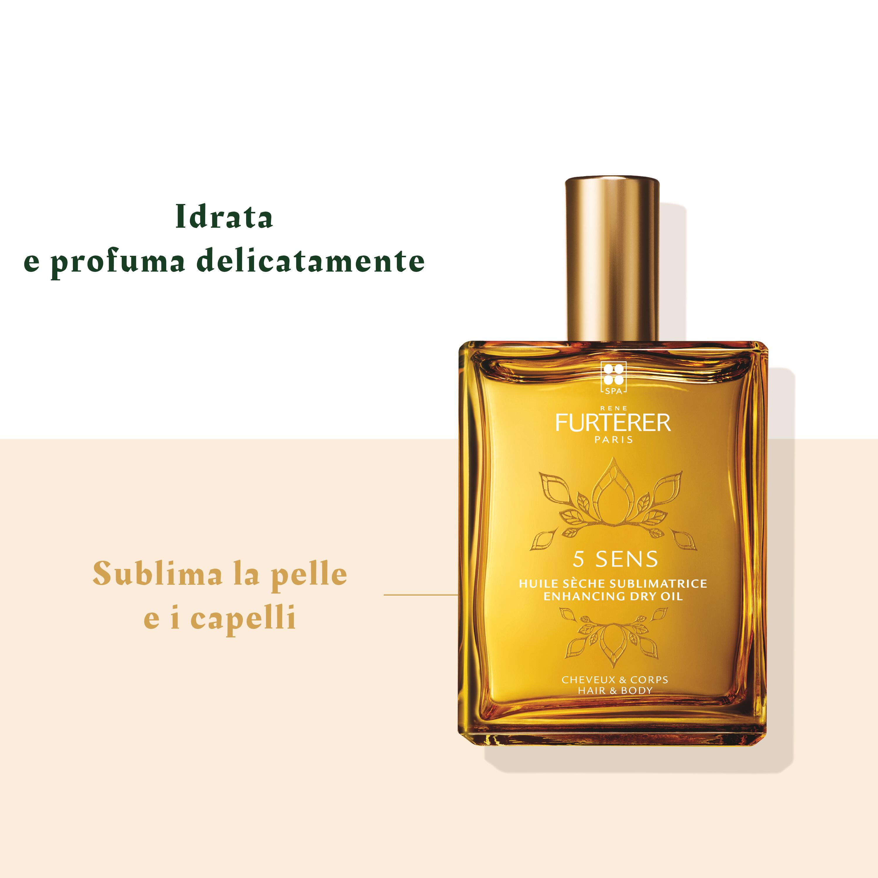 René Furterer 5 Sens - Olio Secco Sublimatore Corpo E Capelli 100 ml 