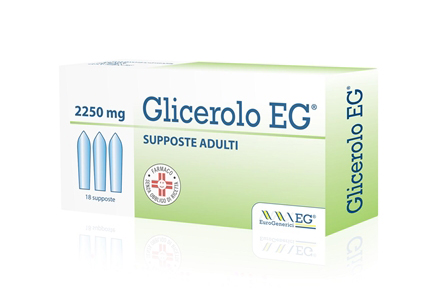 Glicerolo EG Adulti 2250mg 18 Supposte Glicerolo EG Adulti 2250mg 18 Supposte