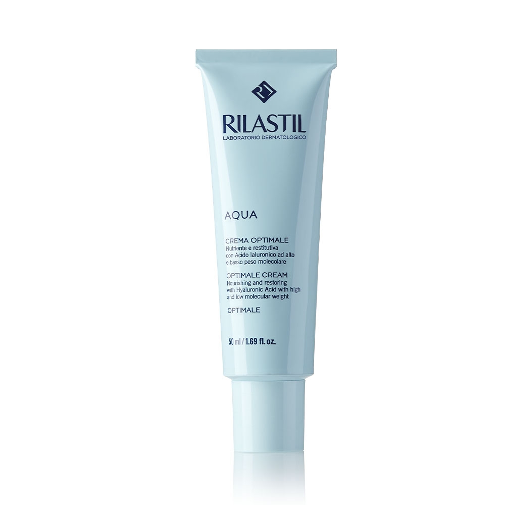 Rilastil Aqua Crema Optimale Delicata e Nutriente 50mL Rilastil Aqua Crema Optimale Delicata e Nutriente 50mL