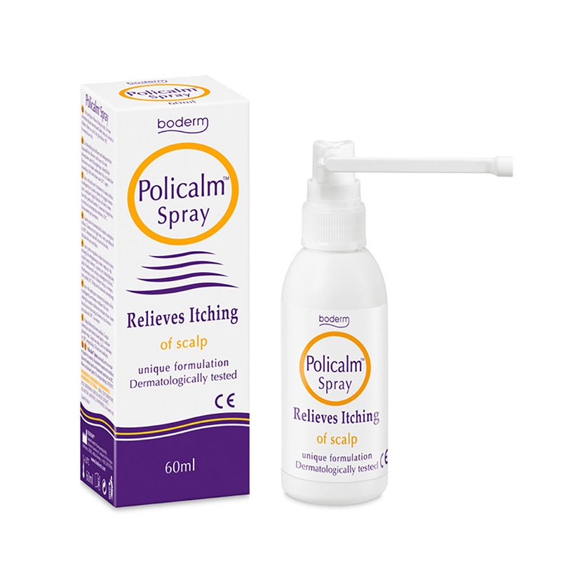 Policalm Spray per Prurito e Eritema del Cuoio Capelluto 60 mL