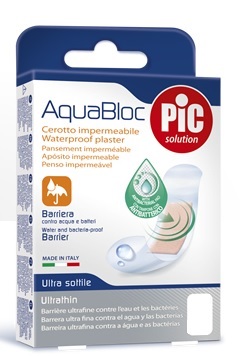 Pic Aquablock Cerotto Antibatterico 10 x 25 cm 1 Pezzo