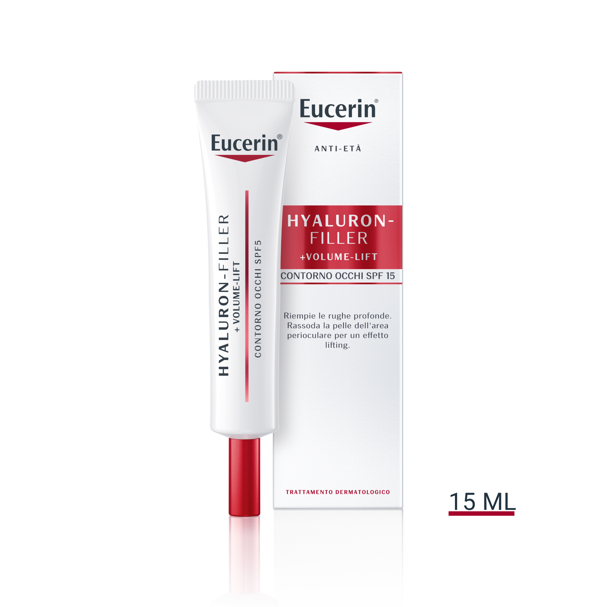Eucerin Hyaluron-Filler Volume Contorno Occhi 15 mL Eucerin Hyaluron-Filler Volume Contorno Occhi 15 mL