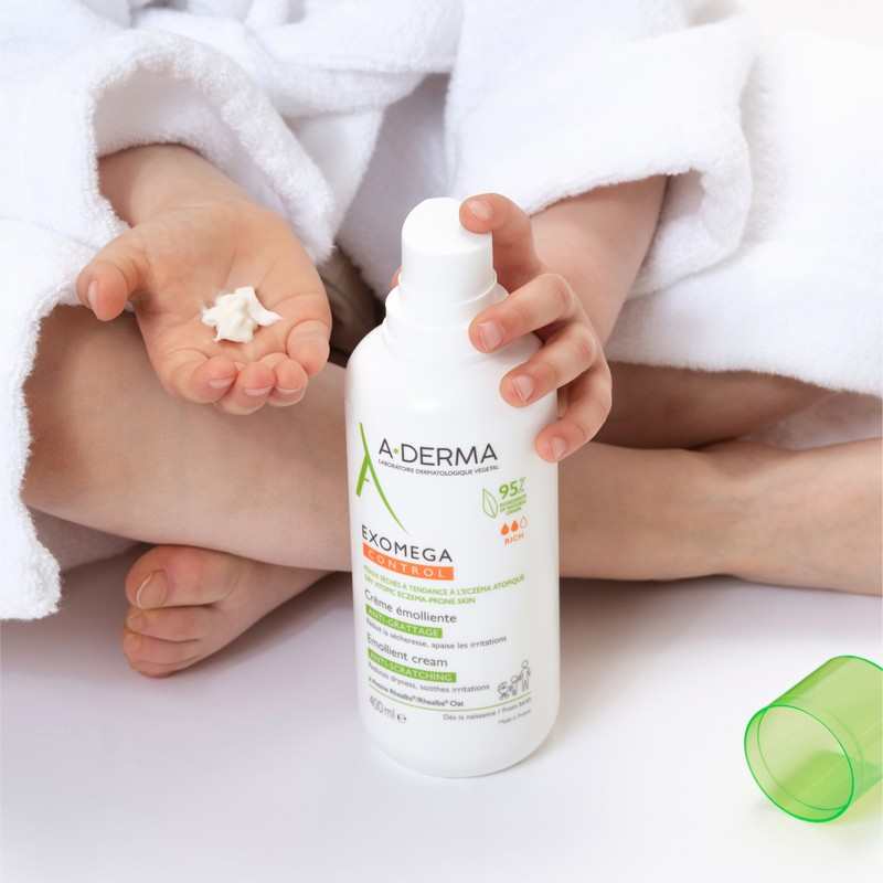 A-DERMA EXOMEGA CONTROL Crema Emolliente Anti Grattage 400mL A-DERMA EXOMEGA CONTROL Crema Emolliente Anti Grattage 400mL