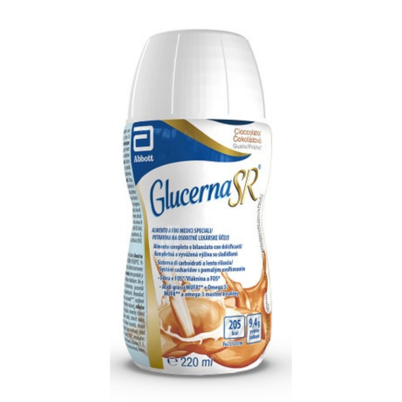 Glucerna SR Alimento a Fini Medici Speciali Per Diabetici Cioccolato 220ml Glucerna SR Alimento a Fini Medici Speciali Per Diabetici Cioccolato 220ml