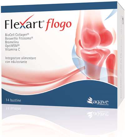 Flexart  Flogo - Integratore per le articolazioni - 14 Bustine Nuova Formula
