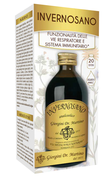 Dr. Giorgini Invernosano Liquido Integratore Difese Immunitarie 200 ml Dr. Giorgini Invernosano Liquido Integratore Difese Immunitarie 200 ml