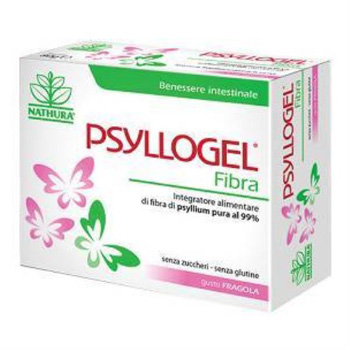Psyllogel Fibra Integratore Gusto Fragola Senza Zucchero 20 Bustine