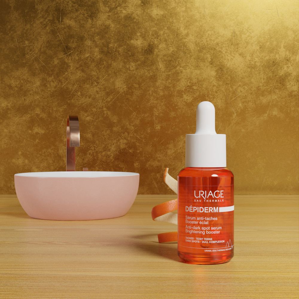 URIAGE DÉPIDERM Siero con vitamina C stabilizzata, soluzione anti-macchie per una pelle luminosa 30ML