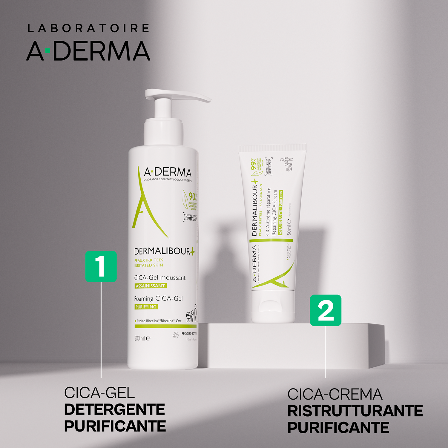 A-Derma Dermalibour+ - Cica Crema Ristrutturante Purificante Per Pelle Irritata E Fragile 100 ml