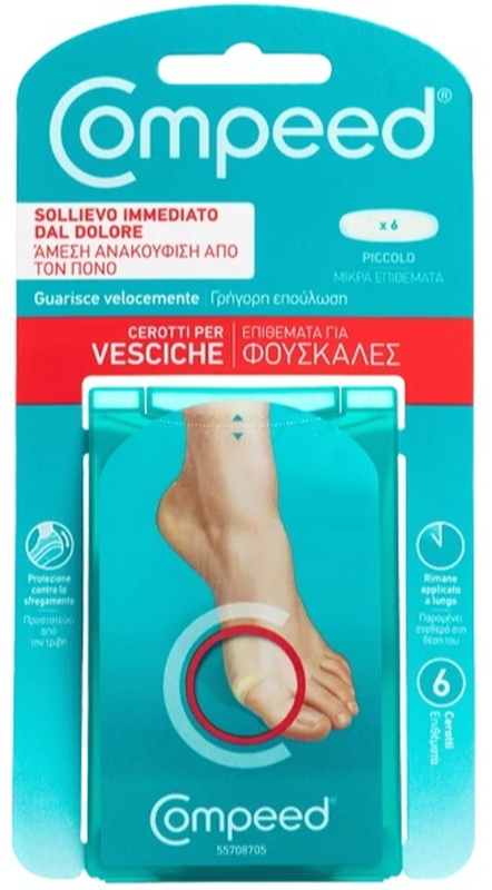 COMPEED VESCICHE PICCOLO 6PZ COMPEED VESCICHE PICCOLO 6PZ