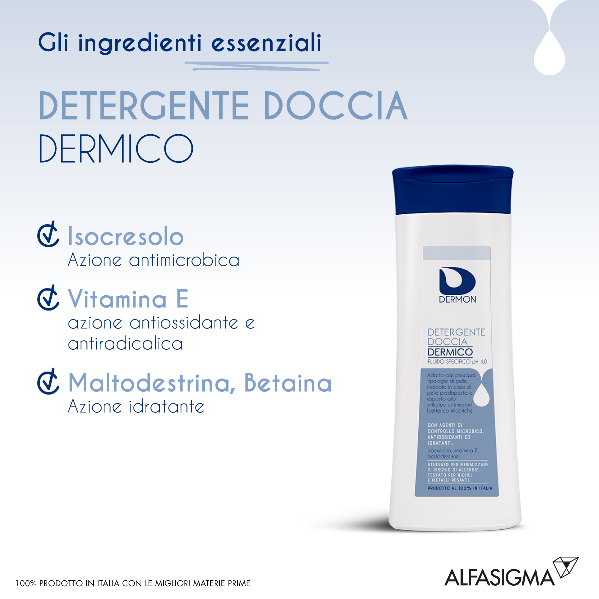 DERMON Detergente Doccia DERMICO 250ml