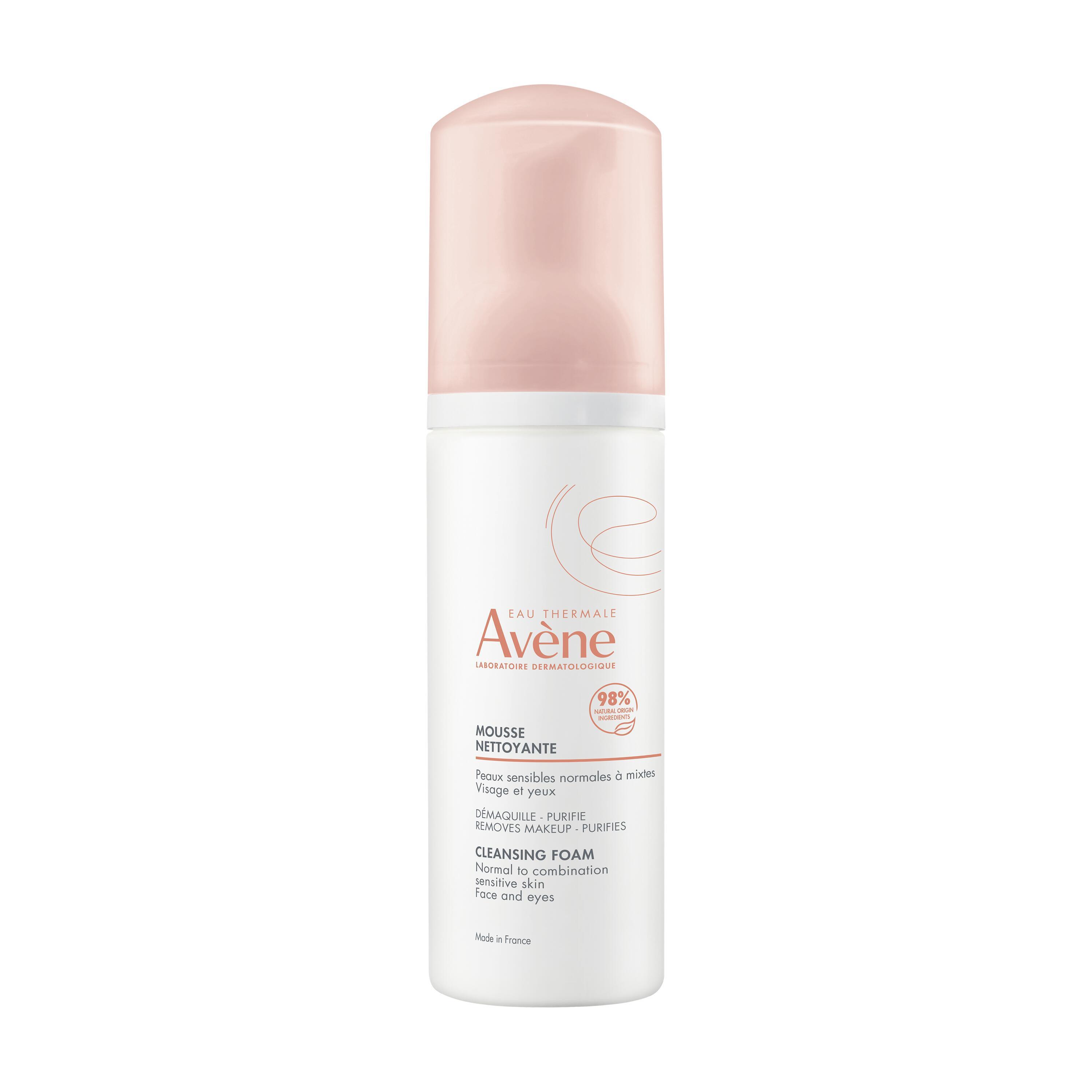 Avène Les Essentiels - Mousse Detergente, Struccante E Purificante Per Pelle Mista 150 ml