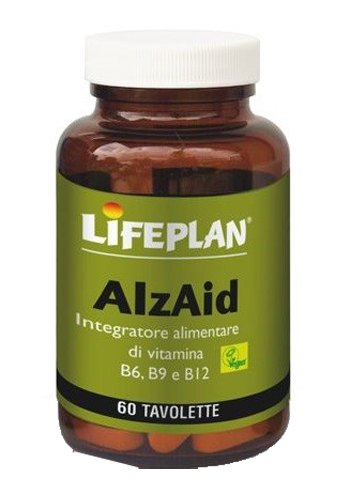 Lifeplan AlzAid benessere dell'organismo senza glutine 60 tavolette