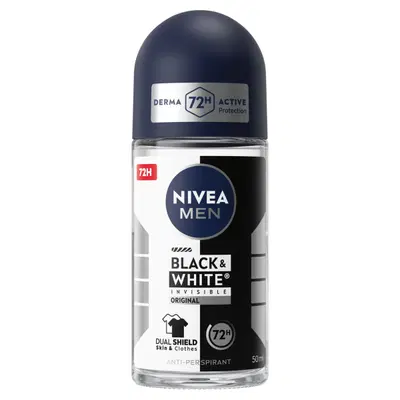 NIVEA MEN Sensitive Kit Cofanetto Regalo Uomo, Set regalo con Schiuma da Barba 200 ml, Balsamo Dopobarba 100 ml, Deodorante uomo Black & White 50 ml e Travel Bag omaggio inclusa