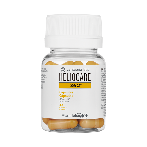 Heliocare 360 Oral Integratore Per L'Abbronzatura 30 Capsule Heliocare 360 Oral Integratore Per L'Abbronzatura 30 Capsule