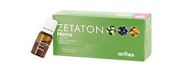 Zetaton Memo Integratore Per La Memoria 12 Flaconcini 10 ml