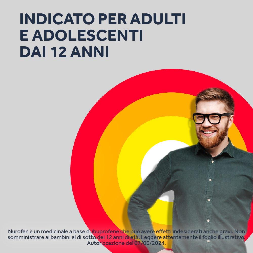 NUROFEN 200MG 24 CPR antinfiammatorio e antidolorifico contro febbre, mal di testa, mal di denti e dolori muscolari NUROFEN 200MG 24 CPR antinfiammatorio e antidolorifico contro febbre, mal di testa, mal di denti e dolori muscolari
