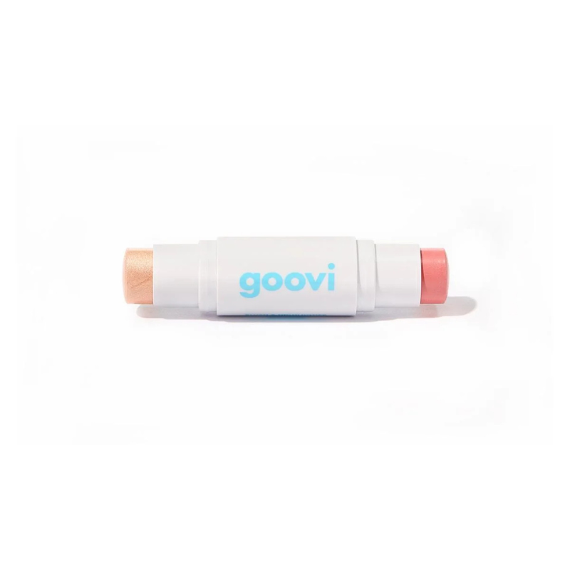Goovi Cheeks A Match! - Stick Duo Blush & Illuminante N.01 Pastel Bonne Mine