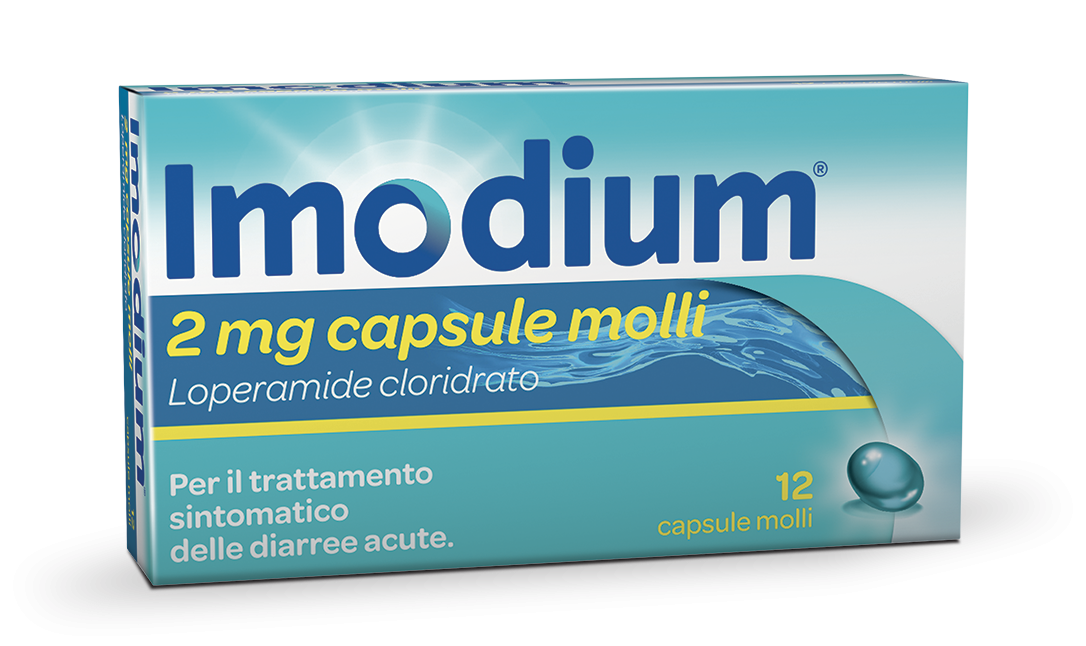 Imodium Diarrea Acuta 12 Capsule Molli