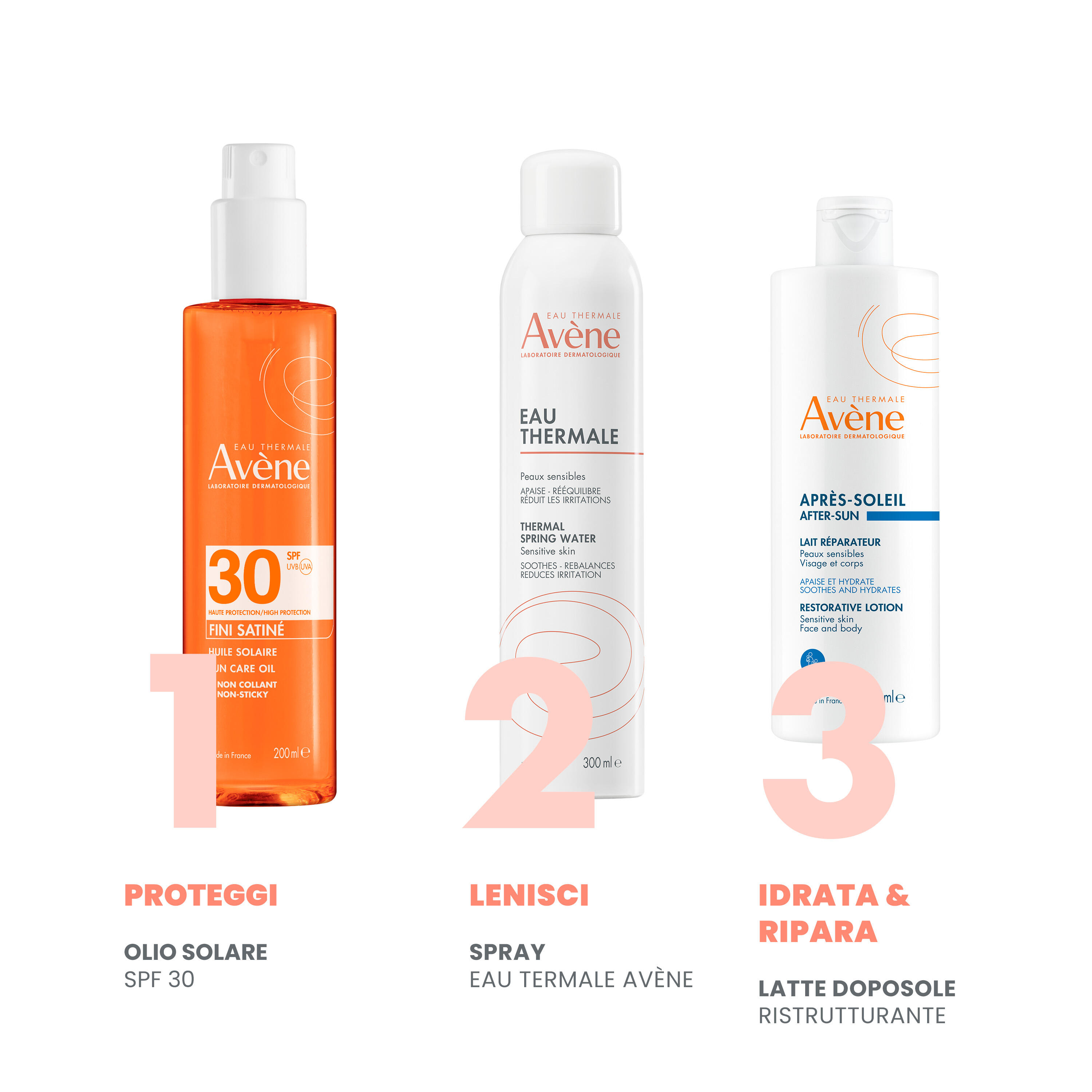 Avène - Olio Solare SPF30 Protezione Alta Corpo 200 ml
