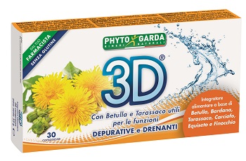3D Drenante Depurativo Integratore 30 Compresse