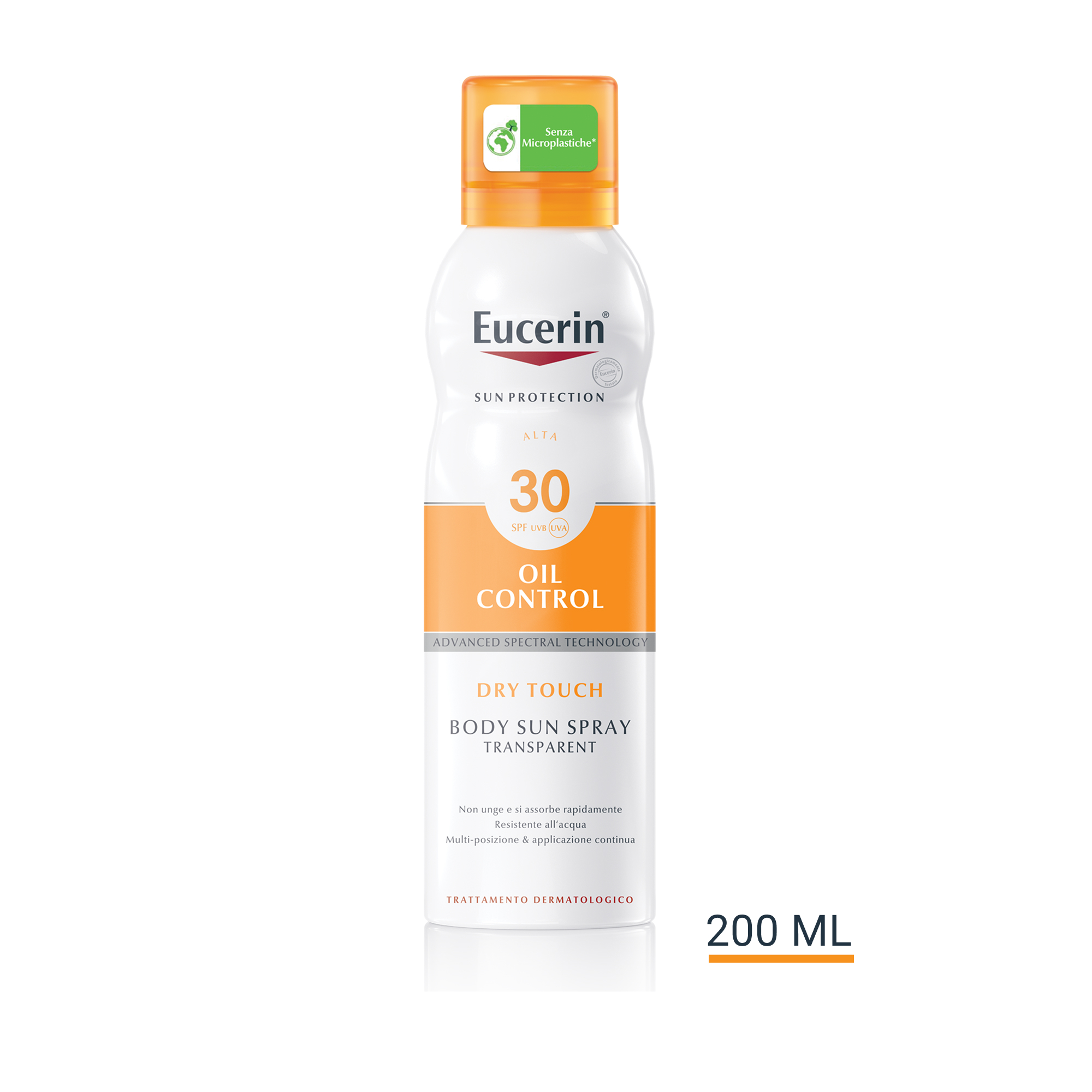 Eucerin Sun Spray Solare Corpo Tocco Secco SPF30 200mL Eucerin Sun Spray Solare Corpo Tocco Secco SPF30 200mL