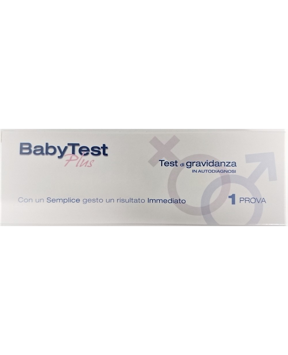 TEST GRAVIDANZA BABYTEST PLUS 1 1 PEZZO TEST GRAVIDANZA BABYTEST PLUS 1 1 PEZZO