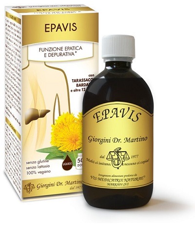 Dr. Giorgini Epavis Liquido Alcoolico Integratore Epatico 500 ml
