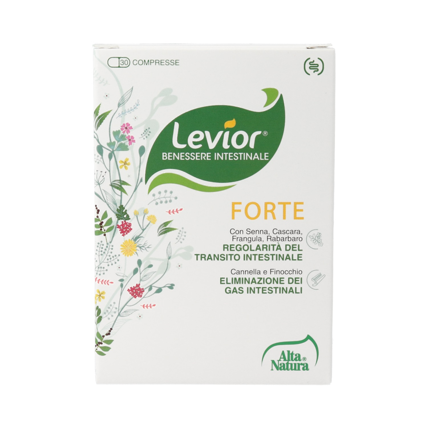 Levior Forte benessere del transito intestinale e digerente 30 compresse Levior Forte benessere del transito intestinale e digerente 30 compresse