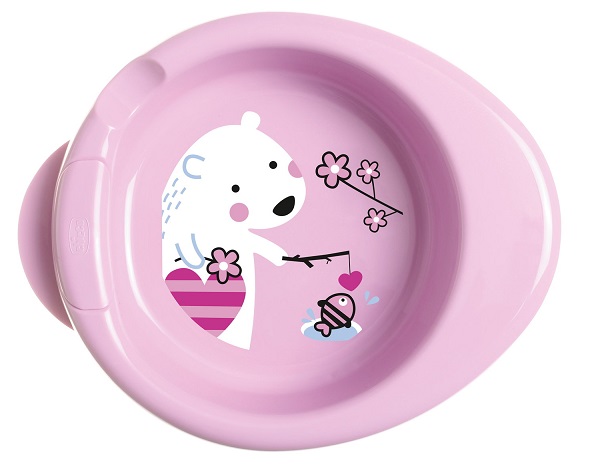 PIATTO PAPPACALDA 6M+ROSA 160001
