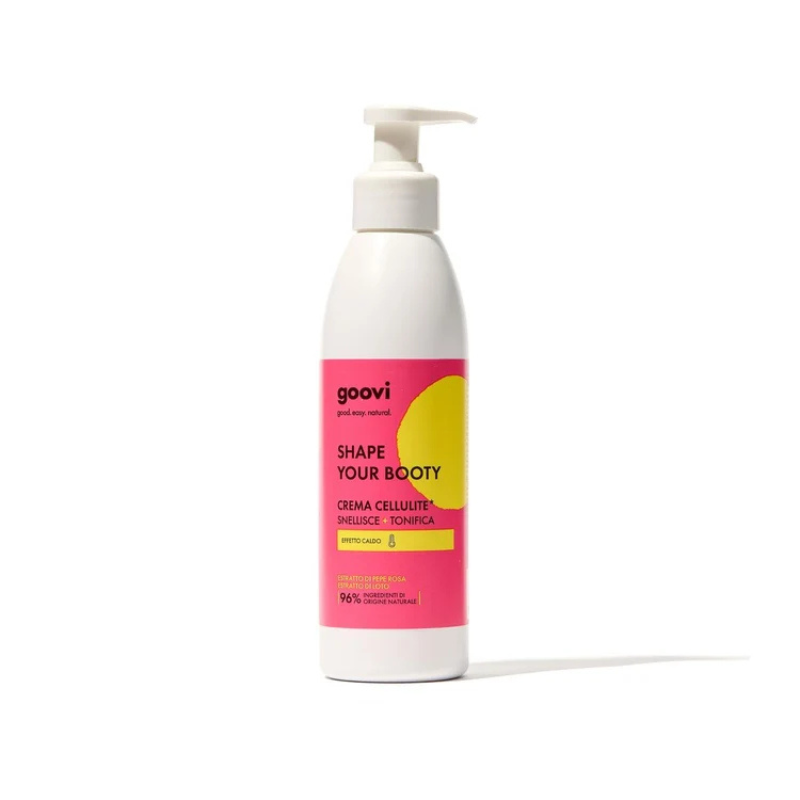 Goovi Shape Your Booty - Crema Anticellulite Effetto Caldo 240 ml