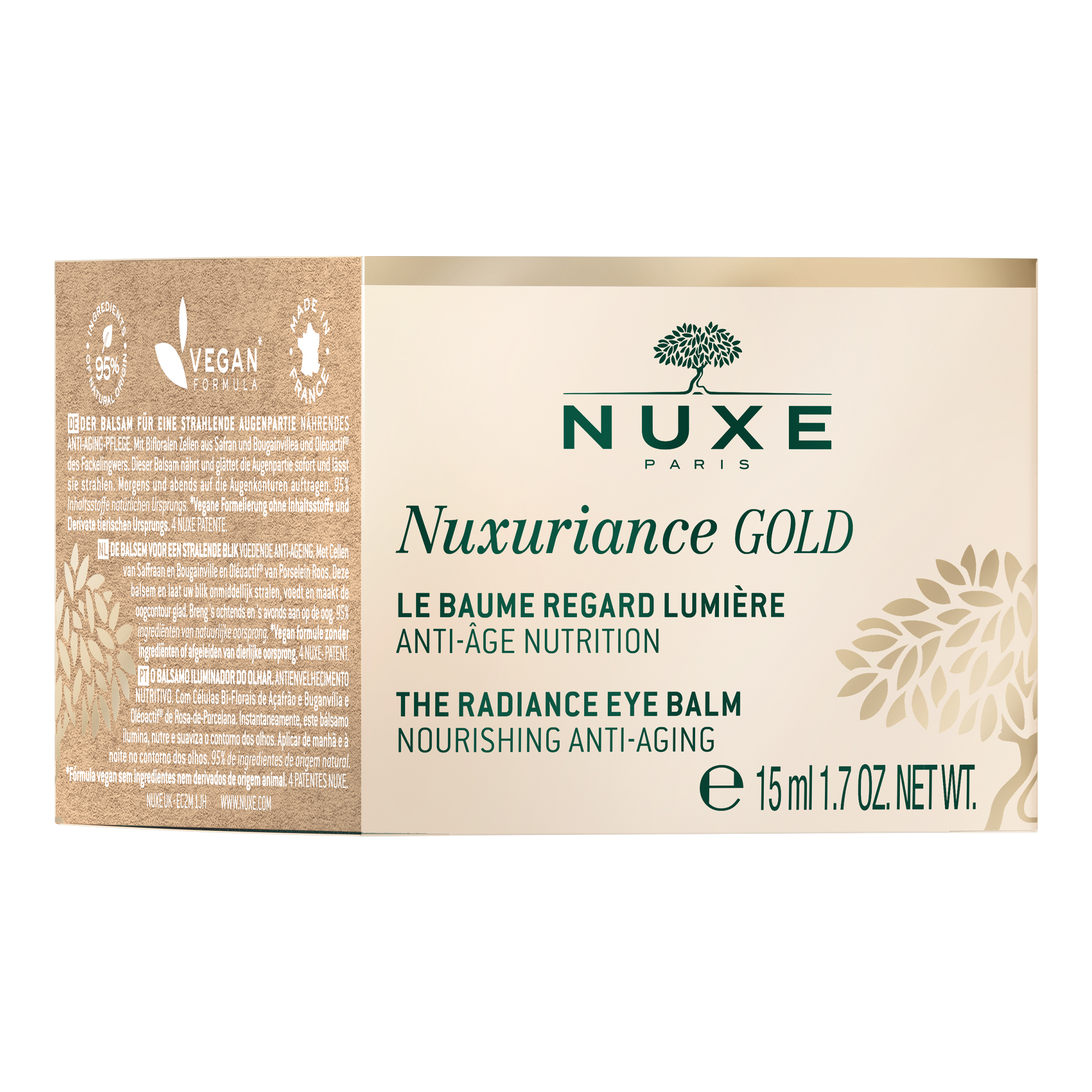 Nuxe - Nuxuriance Gold - Balsamo Occhi Illuminante 15 ml