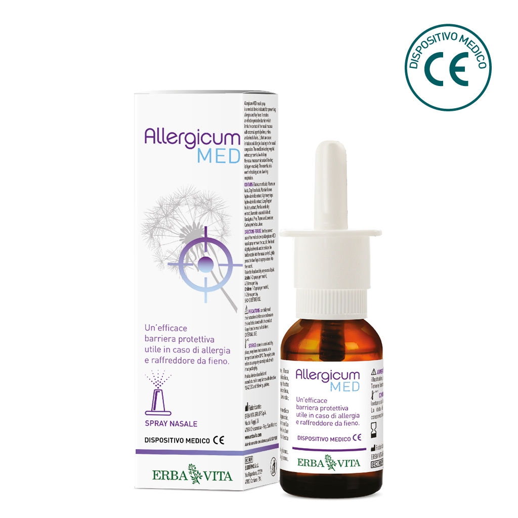 Erba Vita Allergicum Med Spray Nasale Decongestionante 30 ml Erba Vita Allergicum Med Spray Nasale Decongestionante 30 ml